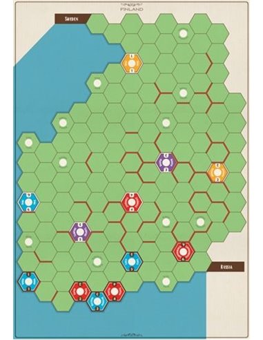 Age of Steam Deluxe: Expansion Maps - Hungary & Finland