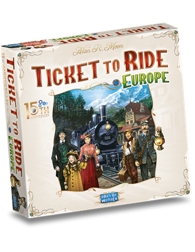 Ticket to Ride Europe 15th Anniversary (NL)