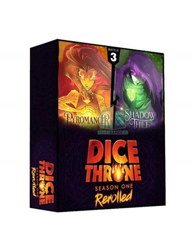 Dice Throne: Season One ReRolled - 3 Pyromancer vs Shadow Thief