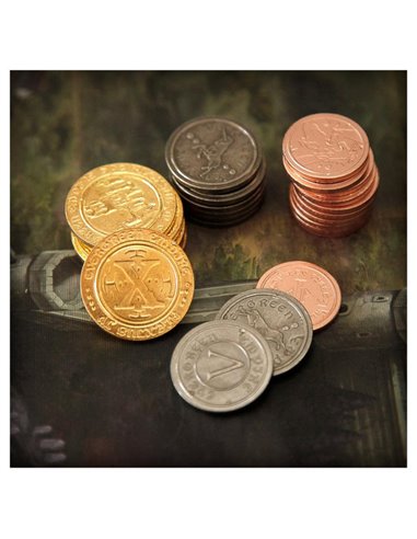 50 Metal Coins