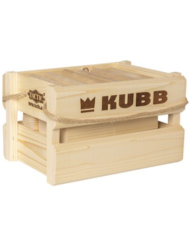 Kubb in houten box