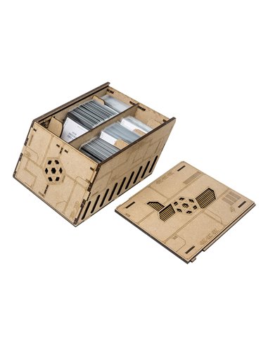 THE DICETROYERS: 500 cards deck holder ver. "Crate"