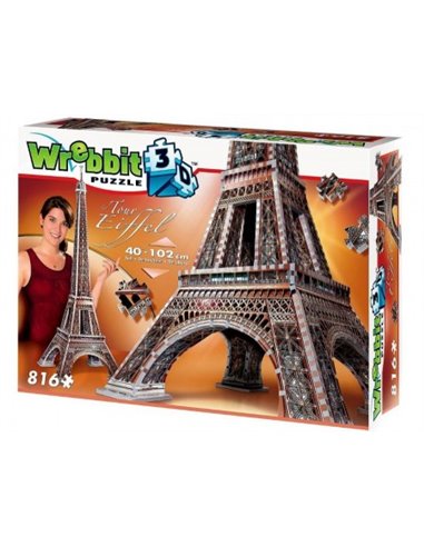 Wrebbit 3D Puzzle - La Tour Eiffel (816)
