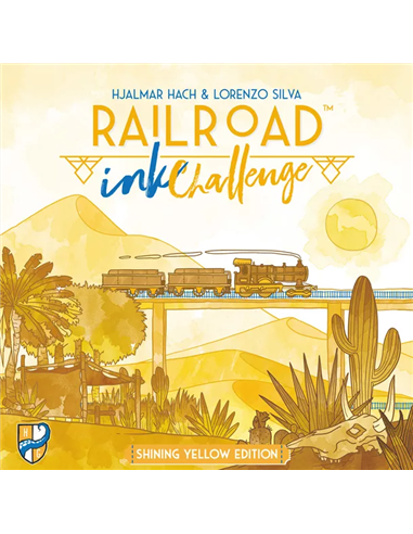 Railroad Ink Challenge- Shining Yellow Edition