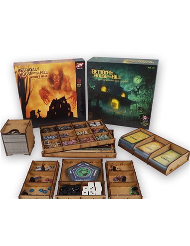 e-Raptor Insert: Betrayal House On the Hill + Expansion Organizer