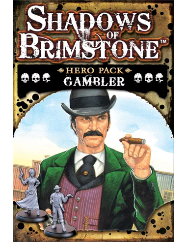 Shadows of Brimstone: Gambler Hero Pack
