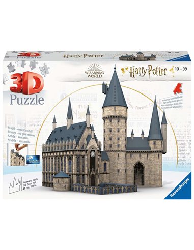 3D Puzzle: Harry Potter Hogwarts Schloss - Die Grosse Halle (630 Pieces)