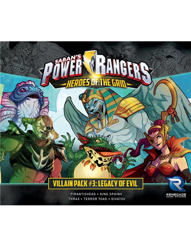 Power Rangers: Heroes of the Grid – Villain Pack 3: Legacy of Evil