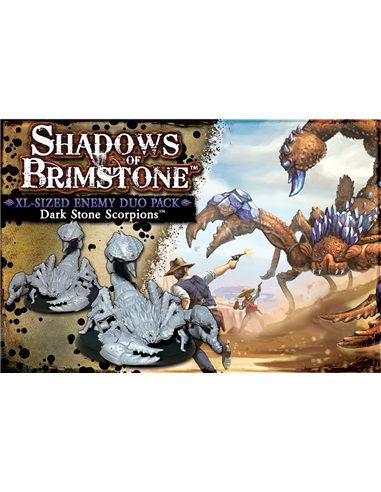 Shadows of Brimstone: Dark Stone Scorpions XL-Sized Enemy Duo Pack