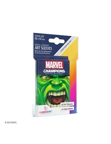 SLEEVES Marvel Champions - Hulk