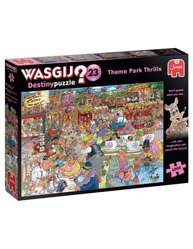 Wasgij Destiny puzzle 23 - Pretpark/Theme park thrills (1000)