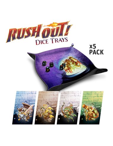 Rush Out! Dice Trays (5 Stück)