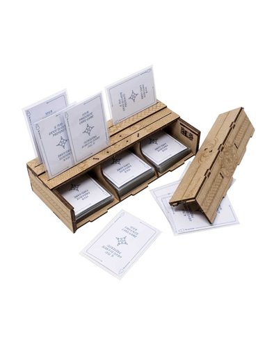 THE DICETROYERS: pick and play deck holder (cherry)