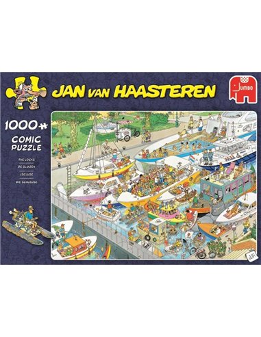 De Sluizen - Jan van Haasteren (1000)
