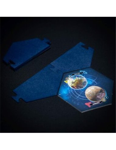 Laserox Twilight Imperium Map Frame ( 8 player modul-BLUE)