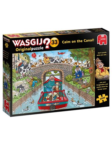 Wasgij Original 33: Calm on the Canal! (1000 Teile)