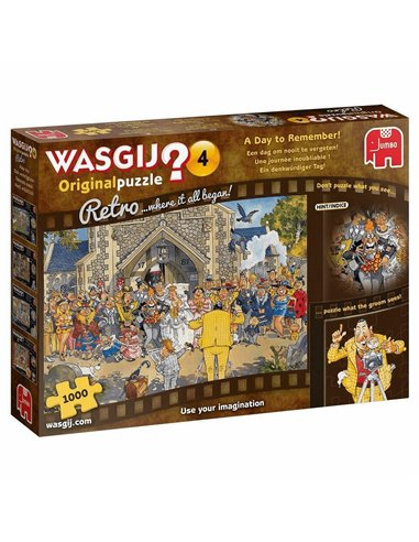 Wasgij Retro Original 4: A Day to Remember! (1000 Teile)