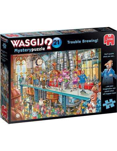 Wasgij Mystery 21 - Leven In De Brouwerij! (1000)