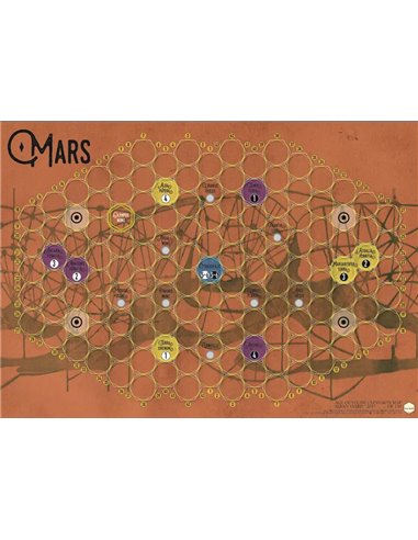 Age of Steam Expansion: Mars – Global Surveyor