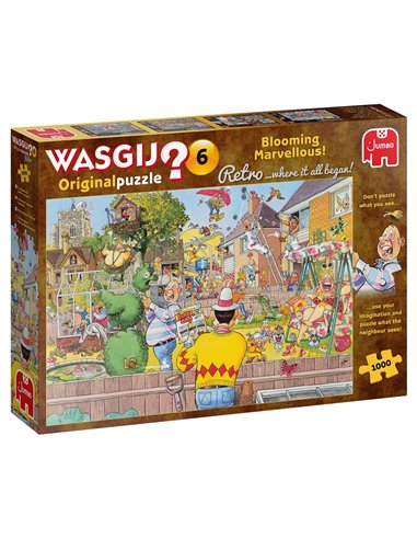 Wasgij Retro Original 6: Bloemenpracht (1000 pcs)