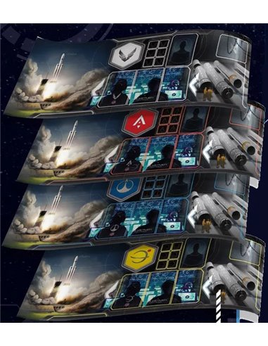 Rocketmen: Player's Mat Set