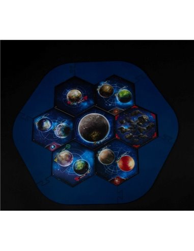 Laserox: Twilight Imperium Map Frame - Blue