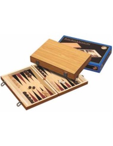 Backgammon 1181 blank hout 35x23+st.vak