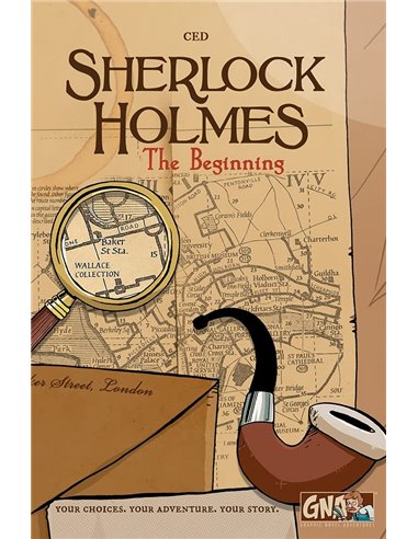 Graphic Novel Adventures Sherlock Holmes The  Beginning