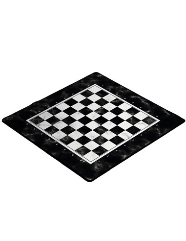 Playmat Chess Black 40x40
