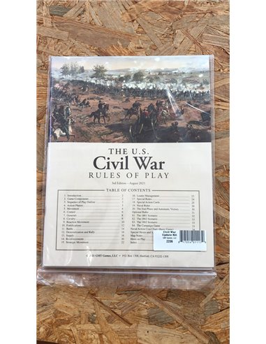 US Civil  War 1st print Update Kit 