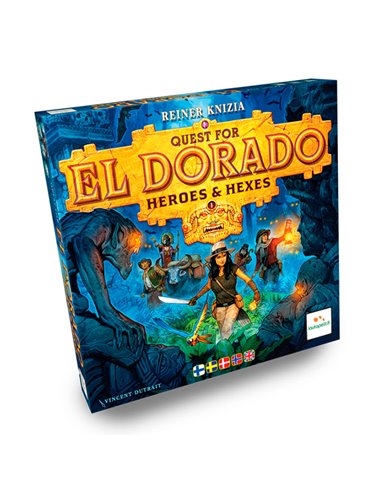 Quest for El Dorado: Heroes & Hexes (Nordic + EN)