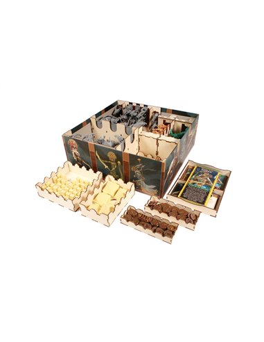 The Broken Token Game Organizer Compatible with Ankh: Tomb of Wonders