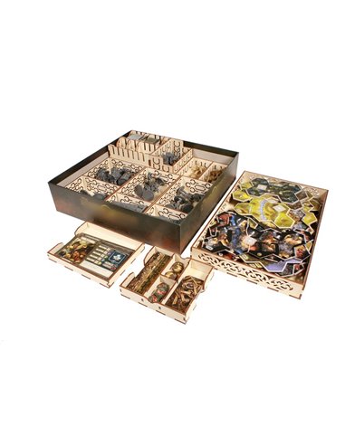 The Broken Token Game Organizer Compatible with The Lord of the Rings: Spreading War Expansion