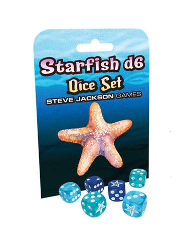 Starfish D6 Dice  Set 
