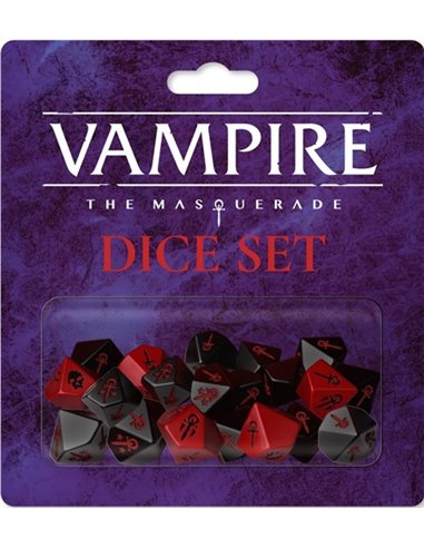 Vampire the  Masquerade Dice  Set 