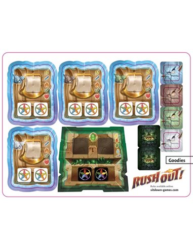 Rush Out! Goodies: The Familiars