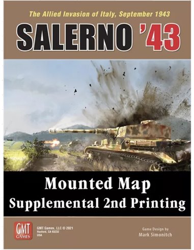 Salerno '43: Mounted Map