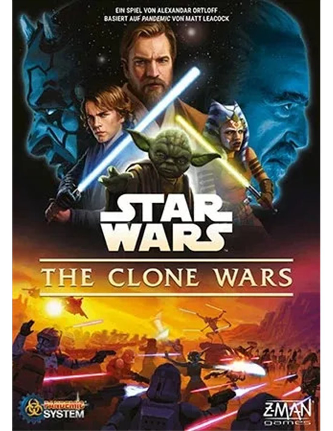 Gemengd rand lade Star Wars: The Clone Wars