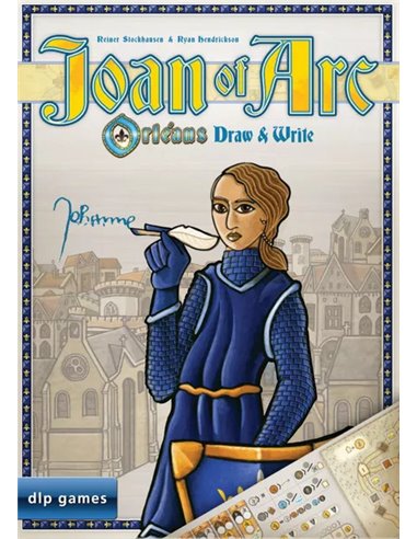 Joan of Arc: Orleans Draw & Write (Pre-Order: Verwacht 11 oktober)