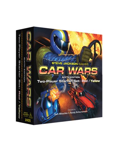 Car Wars  Sixth Edition Two-Player Starter Set Red/Yellow