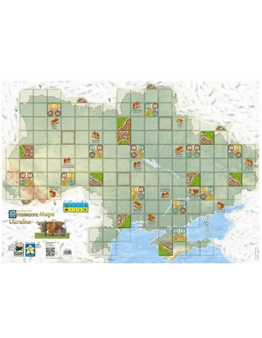 Carcassonne Maps - Ukraine (DE/EN)