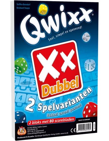 Qwixx Dubbel (2 Blokken)
