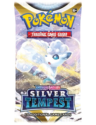 Pokemon Sword & Shield Silver Tempest Booster
