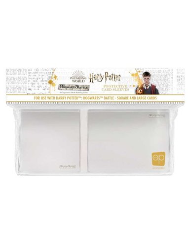 Harry Potter Hogwarts Battle Square and Large Card  Sleeves (135) (Inhoud: 65stuks 79x79 en 70stuks 104x79)