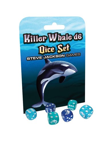 Killer Whale D6 Dice  Set 