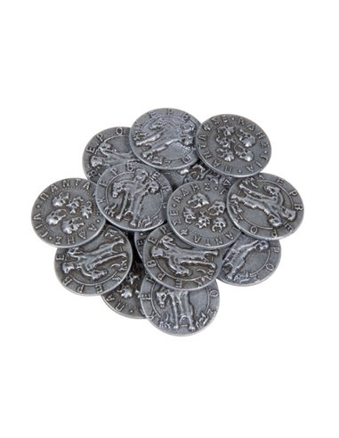 Mythological Monsters Themed Gaming Coins - Small 20mm (15-Pack)