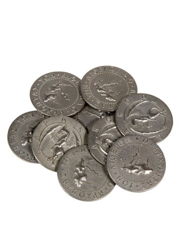 Mythological Monsters Themed Gaming Coins - Large 30mm (9-Pack)