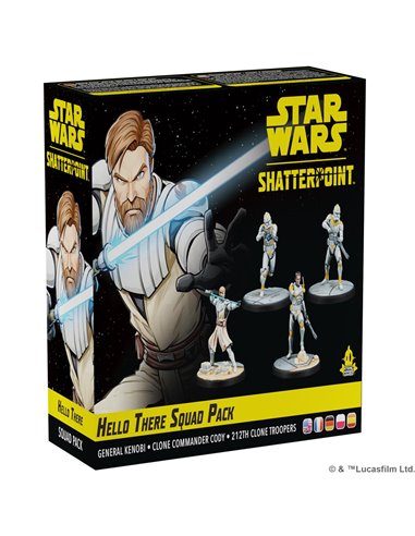 Star Wars: Shatterpoint - General Obi-Wan Kenobi Squad Pack