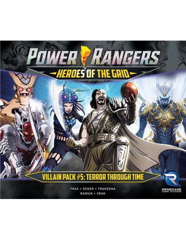 Power Rangers: Heroes of the Grid – Villain Pack 5 – Terror Through Time