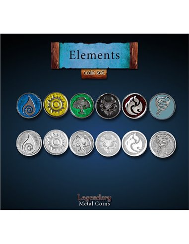 Gloomhaven Elements Pack all 6 Elements (6)